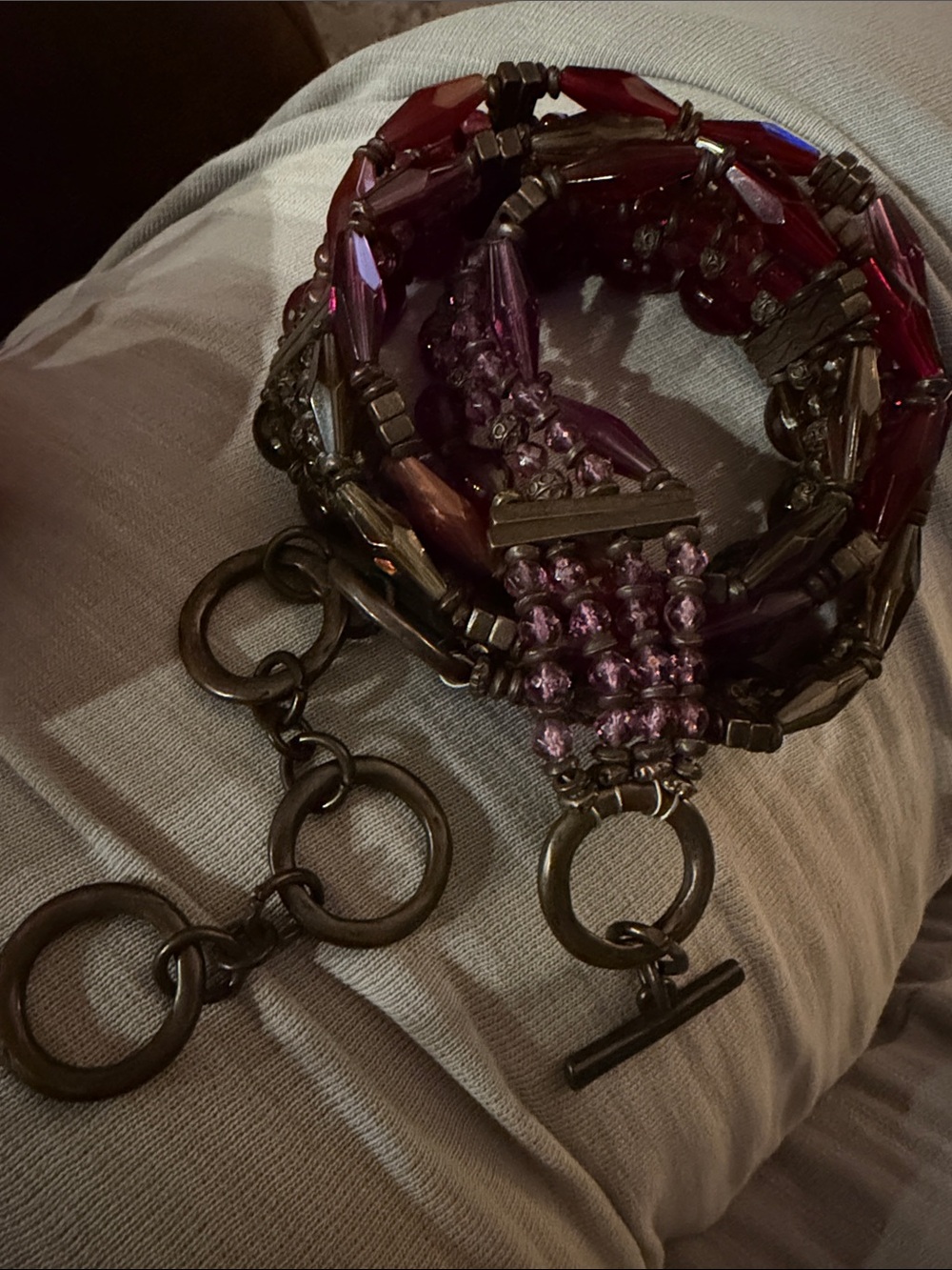 Amazing Beaded Toggle Belt